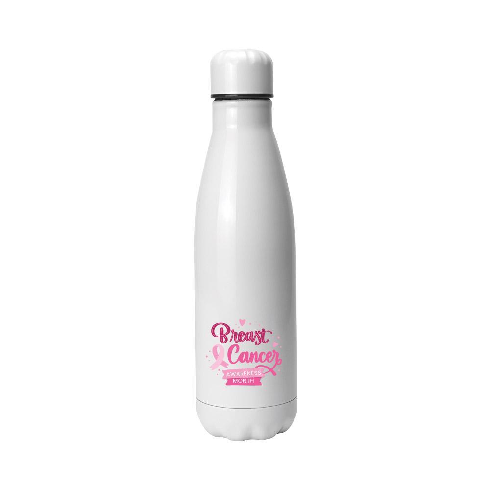 Personalized Stainless Steel Bottles with Breast Cancer Awareness Logo Online
